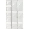 thumbnail image 1 of CoSoTower Garde-Robe Portative, Garde-Robe Pliante pour Chambre, Organisateur de Rangement pour Vêtements avec 8 Compartiments en Cubes, Blanc, 1 of 7