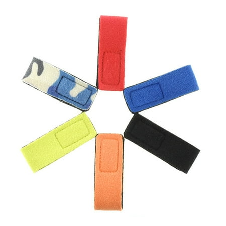 HOMEMAXS 6 Pcs Lure Rod Strap Ties Fishing Pole Rack Brackets Travel