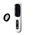 thumbnail image 2 of NWOKYZGH Portable Straightener Brush Rechargeable Hair Straightener Comb Brush, 2 of 3