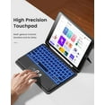 thumbnail image 3 of Detachable backlit keyboard case with trackpad & pencil slot for 10.2" iPad7/8/9, 3 of 7