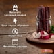 thumbnail image 3 of Honey Brown Sugar Turkey Sausage Snack Sticks, Naturally Smoked, Ready to Eat, High Protein, Low Carb, Keto, Gluten Free, 28 Ounce Resealable Package, 3 of 5