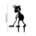 thumbnail image 2 of Hearth & Gear Metal Witch Garden Column Decorative Art Design Sculpture For Outdoor Fence Home Rabbit Cardboard Tunnel for Men Arch Support Garden Flags Banners And Signs Customize Outdoor Windmill, 2 of 2