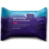 Clean & Clear Night Relaxing All-In-One Cleansing Wipes, 25 ea (Pack of 6)