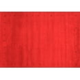 thumbnail image 1 of Ahgly Company Indoor Rectangle Abstract Orange Contemporary Area Rugs, 4' x 6', 1 of 1