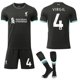 thumbnail image 1 of Liverpool Away Kids & Adult Football Shirt Set No. 4 Virgil (Size 24-25) No.4 Virgil, 1 of 2