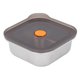 thumbnail image 2 of Contenedor de almacenamiento de alimentos de acero inoxidable 316, caja Bento de conservación de alimentos de Metal sellada al vacío para refrigerador, 500ml, 2 of 5