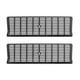 thumbnail image 1 of Bsvklp 2 Uds Debajo Del Asiento Cubierta Antibloqueo Ventilación Aire para Accesorios Tesla Modelo Y, 1 of 9