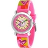 Girl's Heart Watch, Silicone Strap