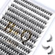 thumbnail image 1 of Lash Clusters 40D-0.07D-9-16MIX B&Q LASH Pestañas individuales 280 grupos de pestañas postizas 20D 30D 40D Extensiones de pestañas individuales Cluster DIY Extensiones de pestañas en casa (40D-0.07D,9, 1 of 4