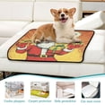 thumbnail image 5 of Washable Pet Pee Pads with Super Absorbent Reusable Training Pads for Dogs & Cats Cute Santa Claus, 5 of 6