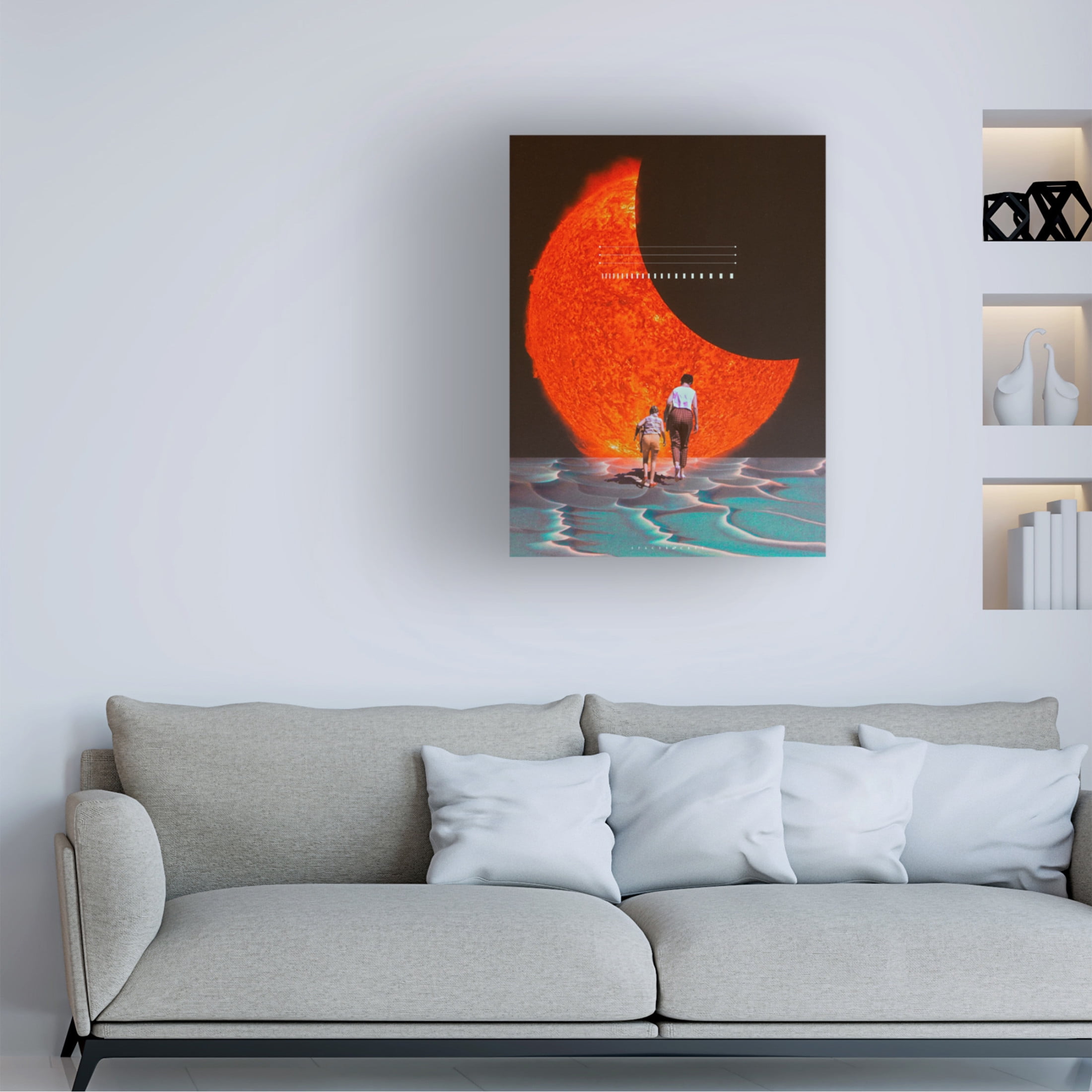 Trademark Fine Art spacerocket art  423 Canvas Wall Art