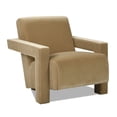thumbnail image 4 of Ethan 28.5" Fully Upholstered Accent Arm Chair Camel Brown Beige, 4 of 9