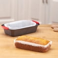thumbnail image 2 of Bulk Buys HW834-24 Non-Stick Loaf Bread Baking Liners - 24 Piece -Pack of 24, 2 of 5