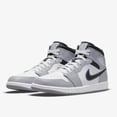 thumbnail image 3 of Men's Jordan 1 Mid LT Smoke Grey/White-Anthracite (554724 078) - 10, 3 of 6