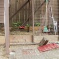 thumbnail image 3 of Miangastore Chicken Wire Fench Green Florist Netting Mesh Hexagonal Iron Wire Fence For Coop Barrier Rabbit Cage Garden Floral Arrangements 35cm×100cm, 3 of 9