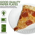 thumbnail image 5 of 6 -Inch/9-Inch Paper Plates Uncoated, Disposable Plates Paper Plate Bulk, White, 5 of 7