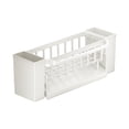 thumbnail image 2 of 12.2In Multifunctional Kitchen Sink Storage Rack Countertop Sponge Dishcloth Organizer Drainage Hole Design Space Saving Stable Bottom Kitchen Cleaning Supplies Storage Holder, 2 of 6