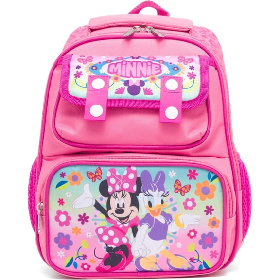 Small Backpack Padded Back - Disney - Minnie Mouse Flowers