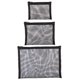 thumbnail image 3 of 3pcs Mesh Makeup Bags Portable Makeup Pouch Travel Makeup Bag Mesh Skincare Bag, 3 of 3