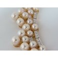 thumbnail image 4 of 10.00ct NATURAL DIAMONDS & AKOYA PEARLS 18kt NECKLACE OPERA RIVIERA, 4 of 12
