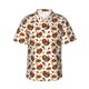 thumbnail image 1 of Fotbe Turkey And Thanksgiving3 Camisa Hawaiana para Hombre Unisex – Camisa Casual de Verano con Botones de Manga Corta de Algodón y Lino,3X-Large, 1 of 7