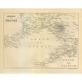 thumbnail image 2 of Castro 14x12 Black Ornate Wood Framed with Double Matting Museum Art Print Titled - Napoli Italy - Castro 1870, 2 of 4