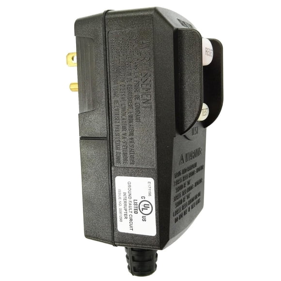 GFCI Plug Replacement 15 Amp 3 Prong GFI Waterproof Circuit Breaker UL Listed fo