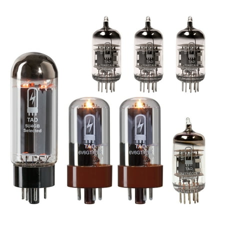 Fender Princeton Reverb (Silver Panel) TAD Tube Set with Matched Power Tubes