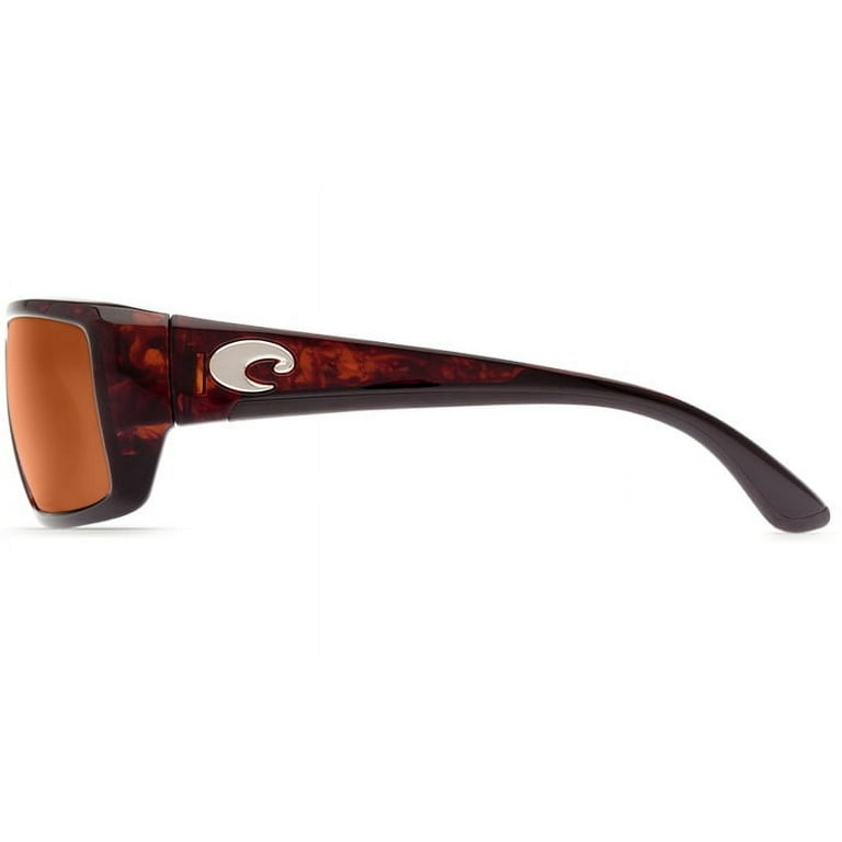 Costa Del Mar Men's Fantail Polarized Sunglasses - Copper/Tortoise