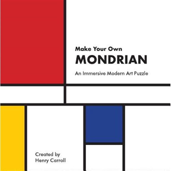 Pre-Owned Make Your Own Mondrian : A Modern Art Puzzle (Game)