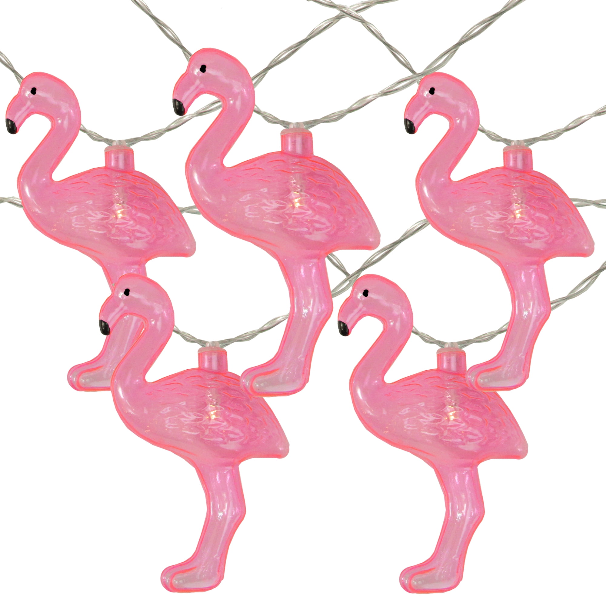 New 10 pcs Flamingos or Ice Creams Battery Operated Novelty LED Indoor Light Set