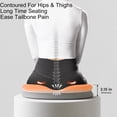 thumbnail image 4 of Hyknon Donut Pillow for Tailbone Pain Relief Thicken Memory Foam Seat Cushion Ergonomic Non-Slip Wheelchair Cushions Pads for Office Home Pregnancy Long Sitting, 4 of 7