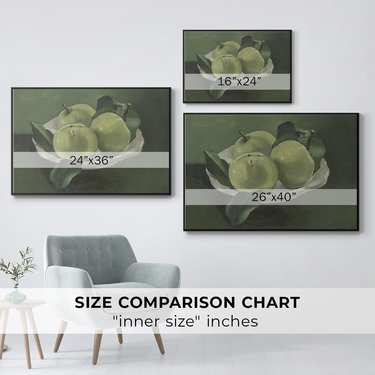 Vintage Botanical Print-LXXXVII By Wexford Home Framed in Black Wood Gallery Wrapped Canvas 25 in. x 37 in.