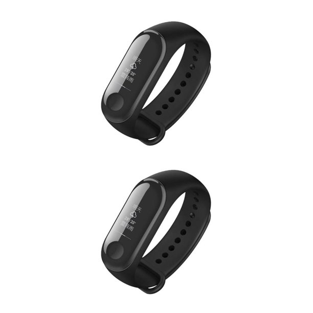 Moyic 10 Uds. Para Mi Band 3 2 reloj inteligente película fina antiarañazos cubierta de pantalla completa Protector de pantalla de Type4 NO4