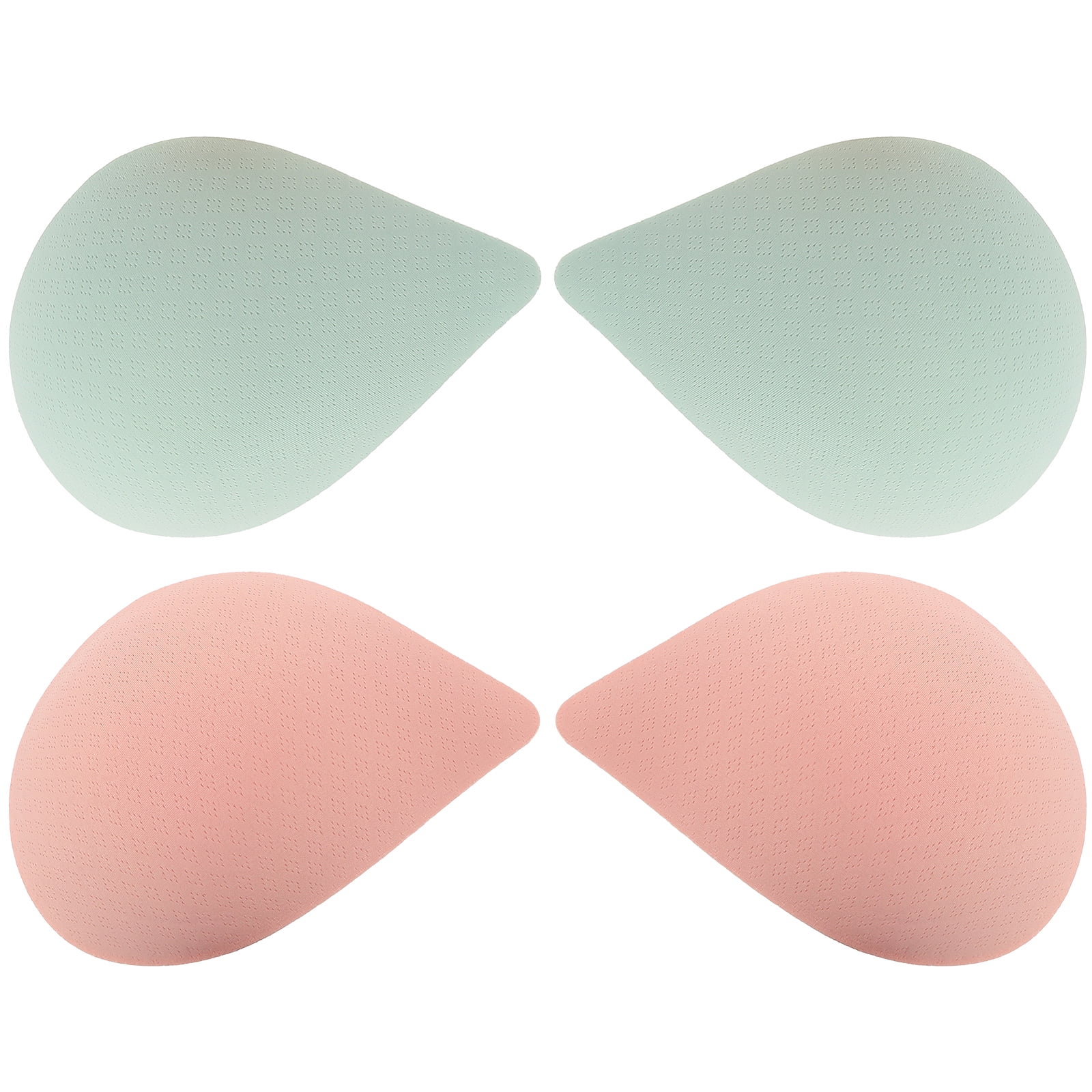 NUOLUX 2 Pairs of Supple Bra Insert Pads Thick Bra Pads Breathable Bra