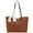 Browm, variant on FALAN MULE Tote Bag for Women Large Commuting Shoulder Bag Top Handle Handbag