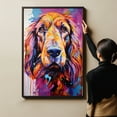 thumbnail image 4 of Grand Basset Griffon Vendeen Dog Gift - Art Bedroom - Graffiti Dog Wall Art For Living Room Large Size Modern Home Wall Decor Abstract Canvas Wall Art Ready to Hang Size 11''x17'', 24''x36'', 4 of 4
