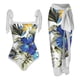 thumbnail image 1 of MKLEKYY Trajes De Baño Mujer 2 Piezas Women 1 Piece Swimwear+1 Piece Cover Up Two Piece Vintage Print Swimsuit Monokini Bikini 2 Piece Swimsuits Two Piece Tankini Set 1573, 1 of 4