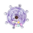 thumbnail image 4 of kusrkot Bird Cage Toy Parrot Rotary Wheel Rattle for Cockatiels Parrotlets Lovebirds Violet, 4 of 9