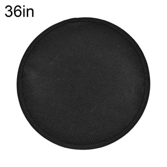 QHUDLV Fire Pit Mat,24 Round Fireproof Waterproof Mat For Outdoor, Grill Deck Protector Indoor Insulated Pits,Heat For Fire Firep