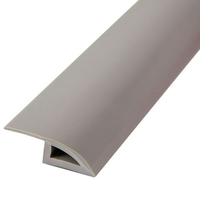 Bande de Transition de Plancher 10/15 mm Autocollante Imperméable en PVC Découpable Résistante à l'Usure Scellant Tapis pour Carrelage Plancher Entrée Bande de Seuil Fournitures pour la Maison