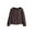 Brown, variant on Hfyihgf Womens Cropped Coats Long Sleeve Crewneck Open Front Parka Shaggy Fuzzy Faux Fur Coat Jacket Winter Warm Outwear(Navy,3XL)