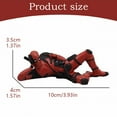 thumbnail image 3 of HUASHENG Model Pendant Men Lying Posture Hand Action Figure Holding Card Look Back Posture Surrounding Home Accessories, 3 of 5