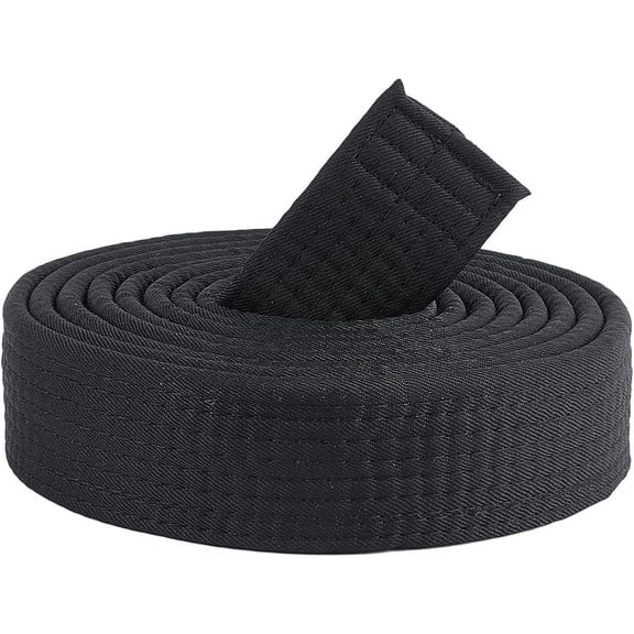 Taekwondo Belt Martial Arts Perfomance Accessories Black 3000x40x5mm