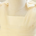thumbnail image 3 of Toddler Baby Flower Girls Bowknot Tutu Dress Princess Wedding Birthday Gown, 3 of 7