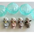 thumbnail image 2 of Original Japan Kawaii Gashapon Cute Aquarium Flocked Otter Figure Capsule Toys Anime Figurine Cute Doll Decor Gift, 2 of 5