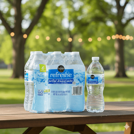Signature SELECT Purified Drinking Water – 6 Pack (16.9 fl oz Bottles) ????