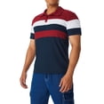 thumbnail image 3 of Txlixc Camisetas casuales para hombres, laptops ajustados con rayas de color de manga corta Txlixc moda, 3 of 9