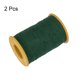 thumbnail image 3 of Uxcell 2 piezas de hilo elástico para coser 547 yardas grosor 0.5mm hilo de látex para coser a mano, recogiendo, verde oscuro, 3 of 6