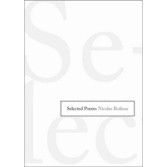 Selected Poems, (Paperback)
